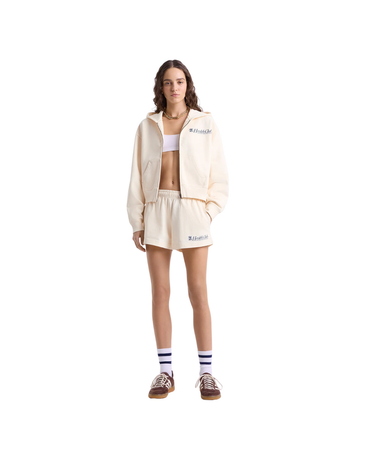 Lion Health Cropped Zip Hoodie