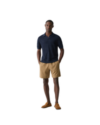 Brenan Polo Shirt In Pacific Linen
