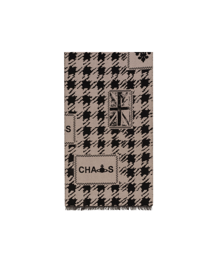 Dogtooth Badge Scarf