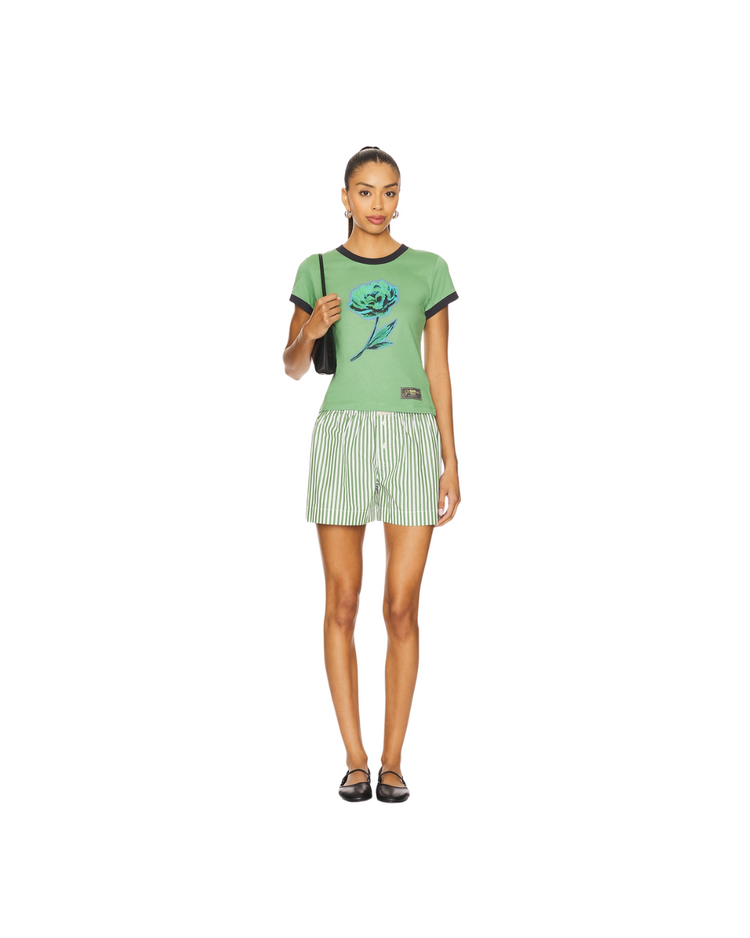 Basic Cotton Jersey Peony Baby Fit T-shirt