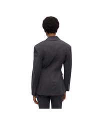 Pinstripe Blazer