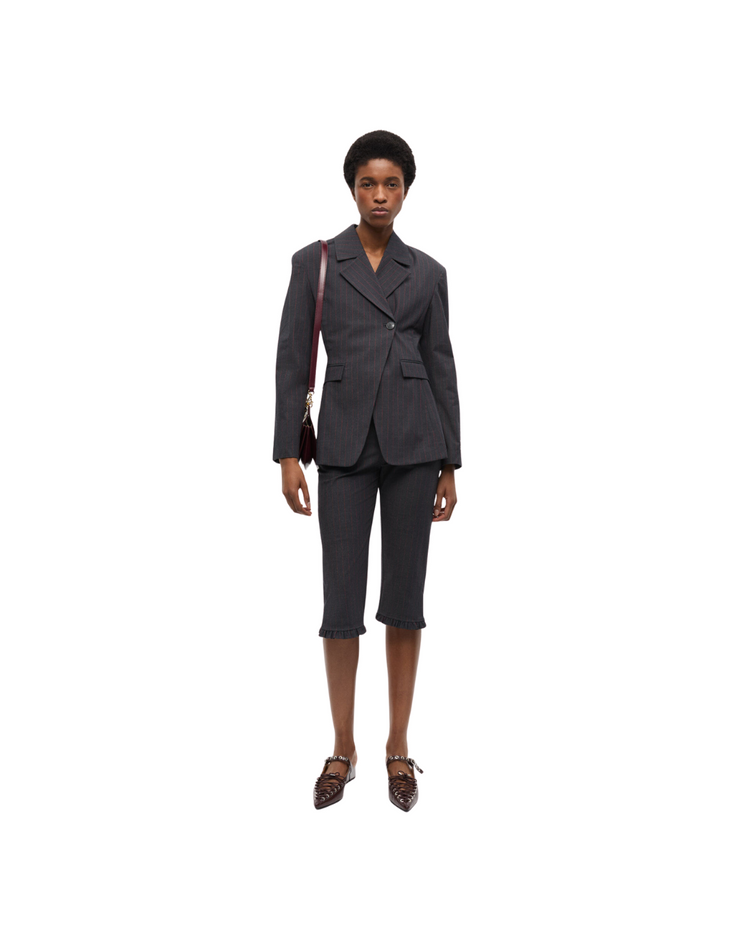 Pinstripe Blazer