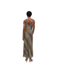 Leopard Print Maxi Dress