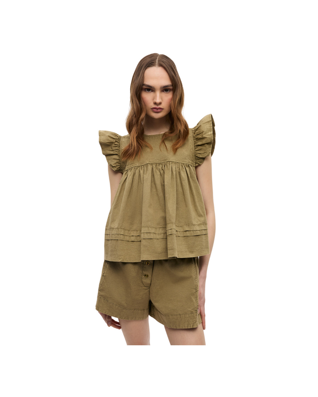 Washed Cotton Top