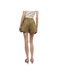 Washed Cotton Shorts