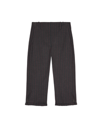 Pinstripe Capri Trousers