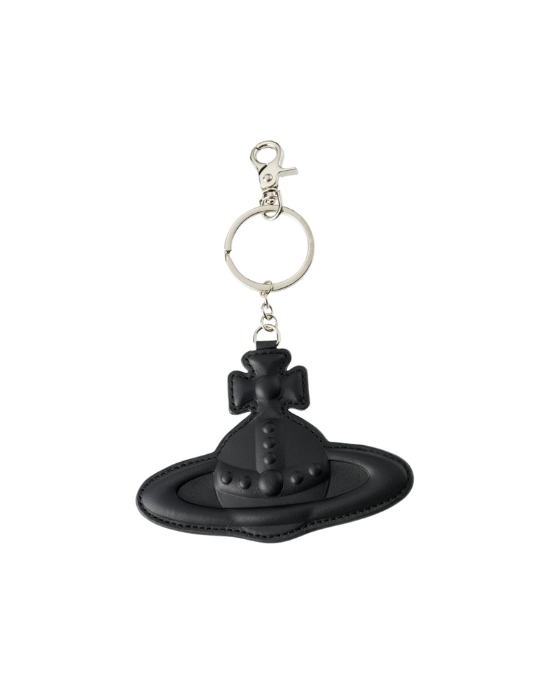 Orb Leather Keyring
