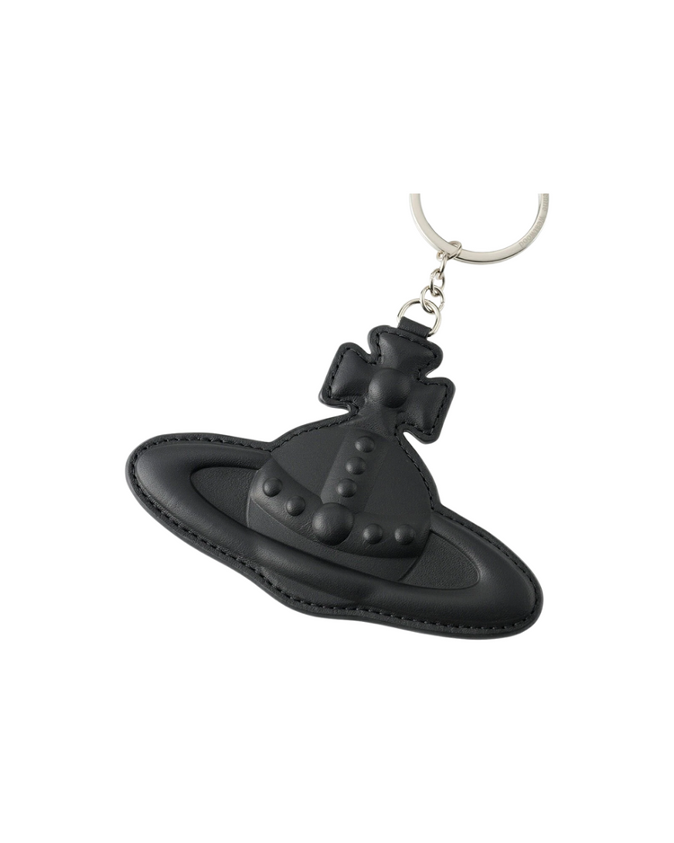 Orb Leather Keyring