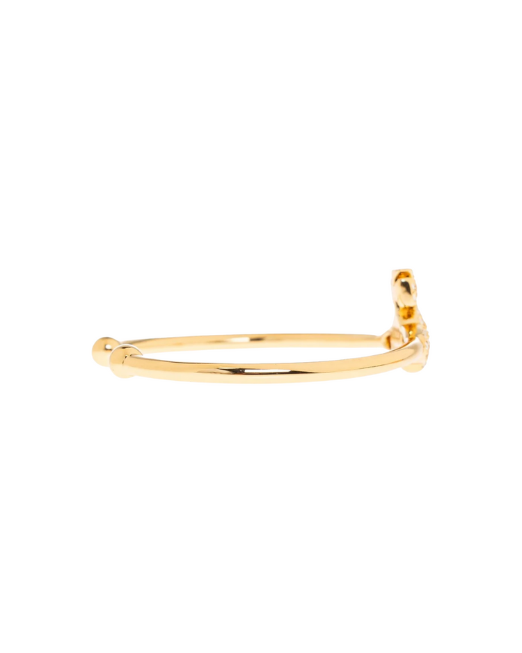 Grace Bas Relief Open Bangle