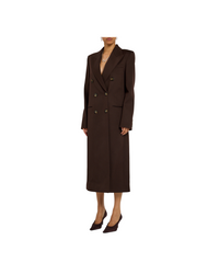 Double-breasted Wool Coat