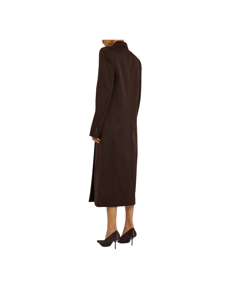 Double-breasted Wool Coat