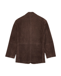 Oversized Suede Blazer