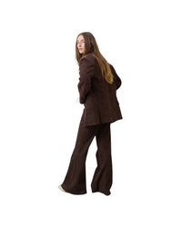 Oversized Suede Blazer
