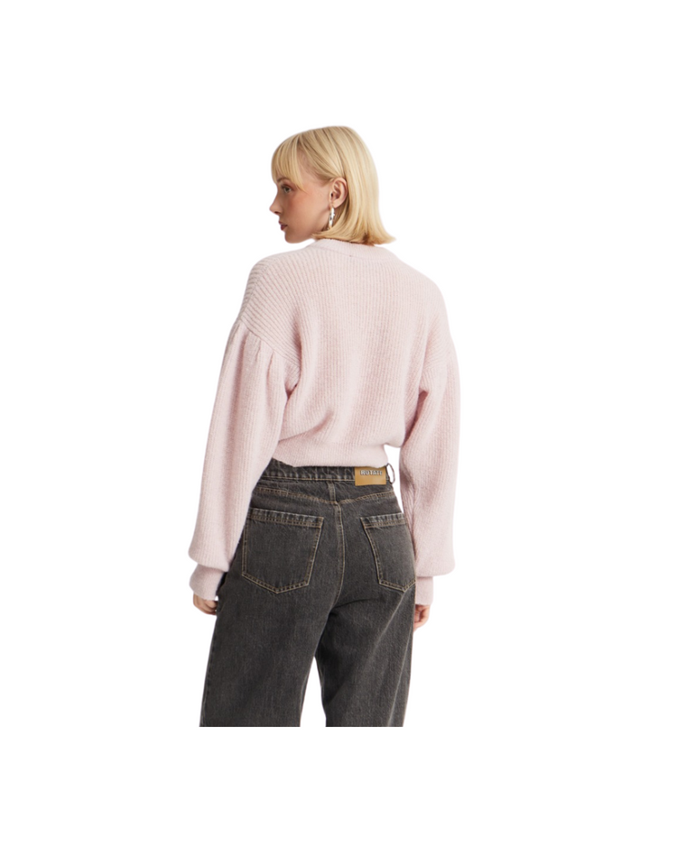 Knit Puff Crewneck