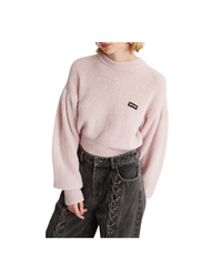 Knit Puff Crewneck