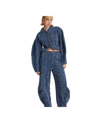 Denim Loose Fit Pants