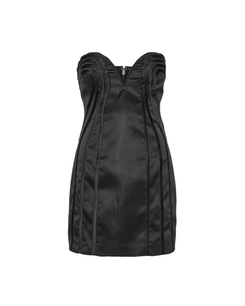 Satin Mini Dress