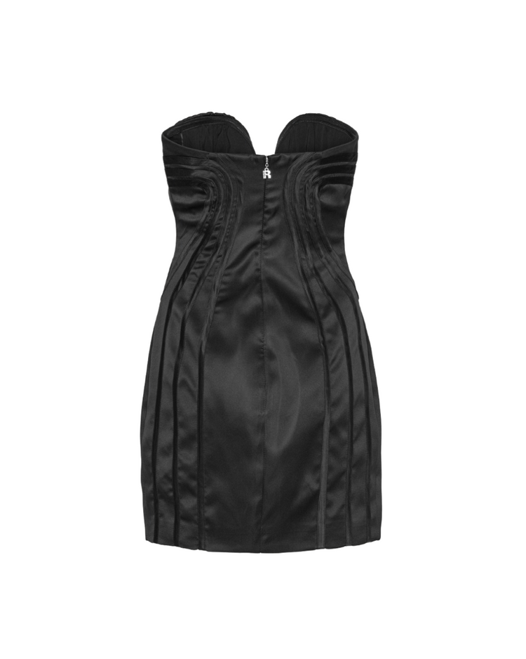 Satin Mini Dress