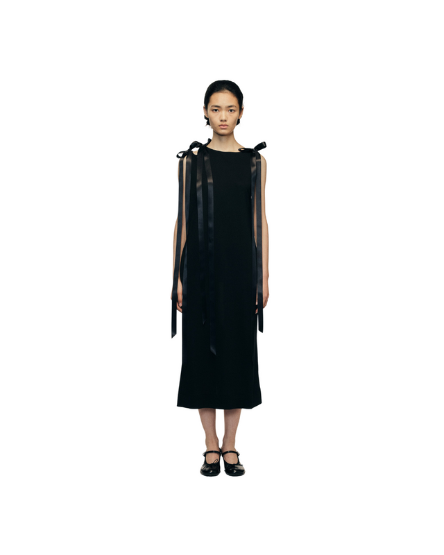 Bow Ribbon Tail Dress