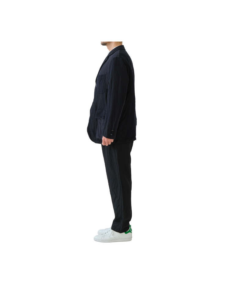 Multi Fabric Patchwork Tailored Jacket