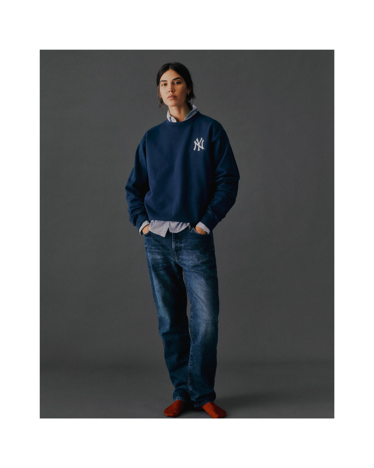Yankees Serif Crewneck