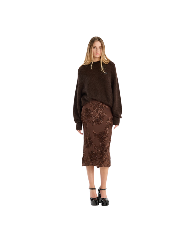 Light Knit Logo Sweater