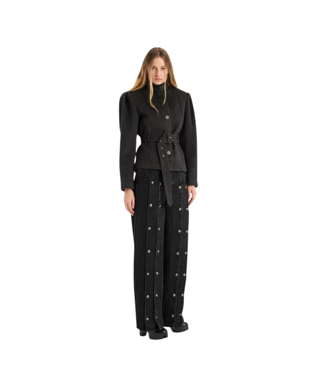 Oversized Belted Jacket