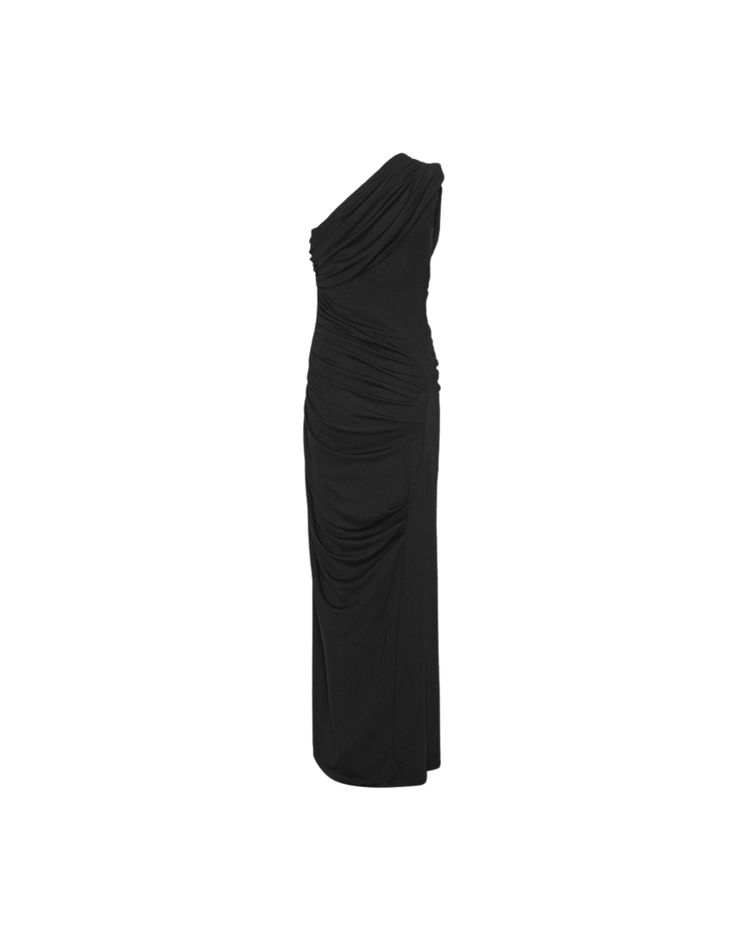 Draped One Shoulder Dress