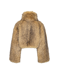 Faux Fur Crop Jacket