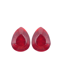 Clip Earrings Milley Red