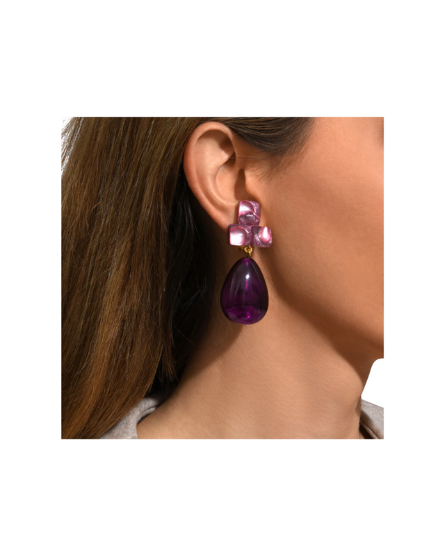 Clip Earrings Messina Night