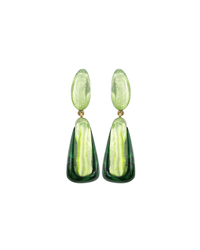 Clip Earrings Olga Matcha