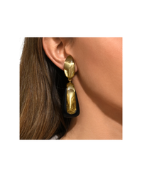 Clip Earrings Olga Matcha