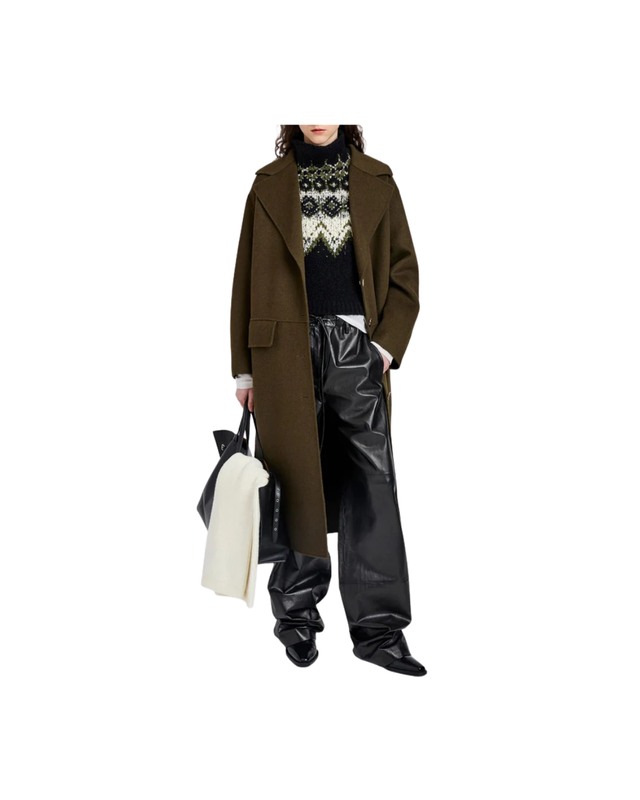 Tammy Coat in Double Face Wool