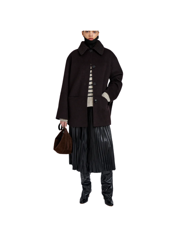 Lisa Coat in Double Face Wool