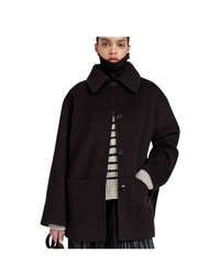 Lisa Coat in Double Face Wool