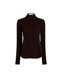 Maddi Shirt in Merino Wool Twill