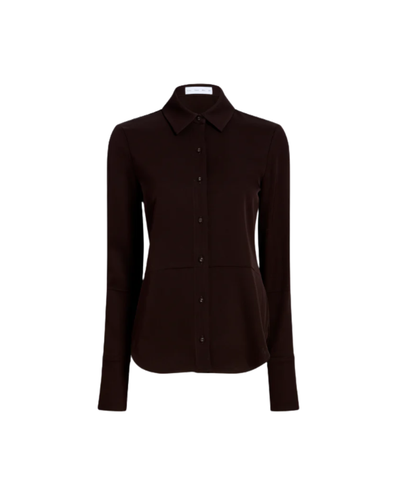 Maddi Shirt in Merino Wool Twill