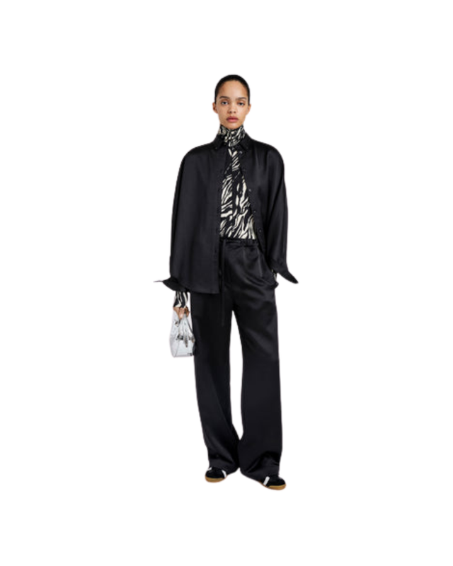 Magnus Pant in Crinkled Crepe