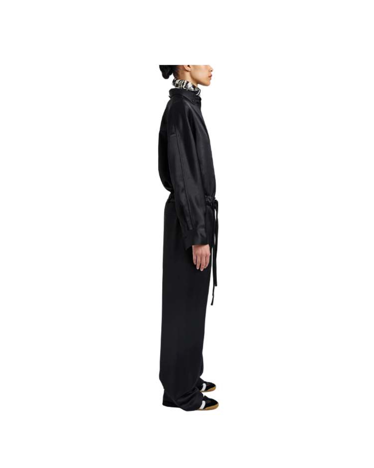 Magnus Pant in Crinkled Crepe