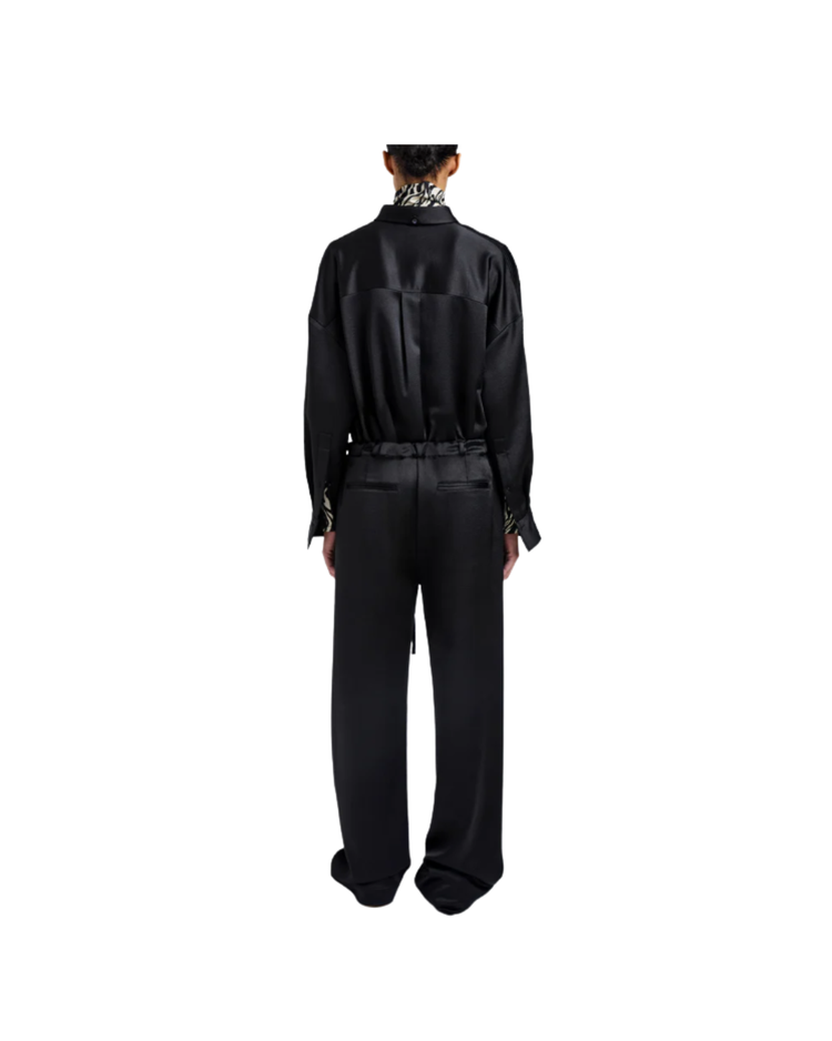 Magnus Pant in Crinkled Crepe