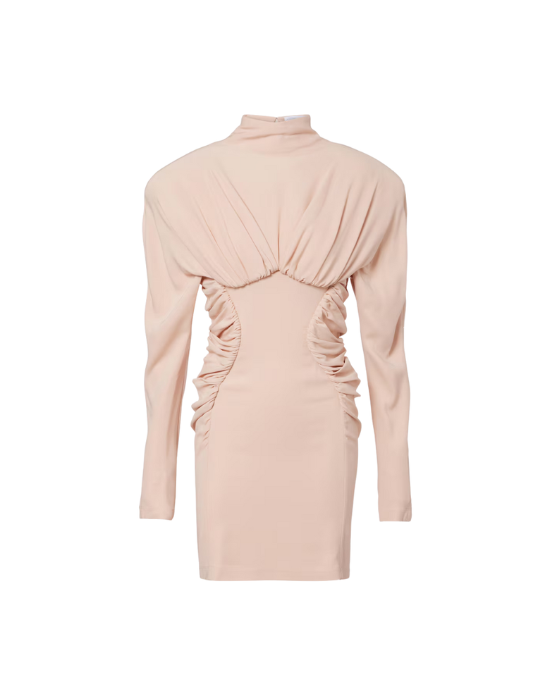 Jersey Bustier Mini Dress