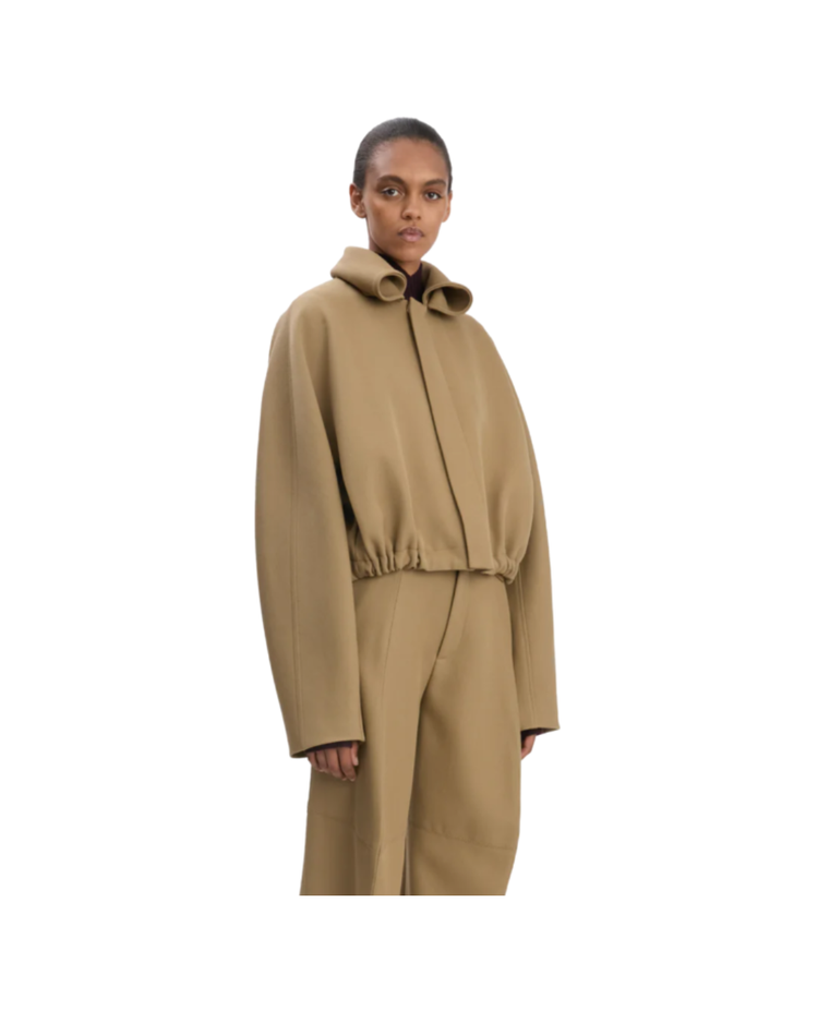 Roll Neck Bomber Jacket