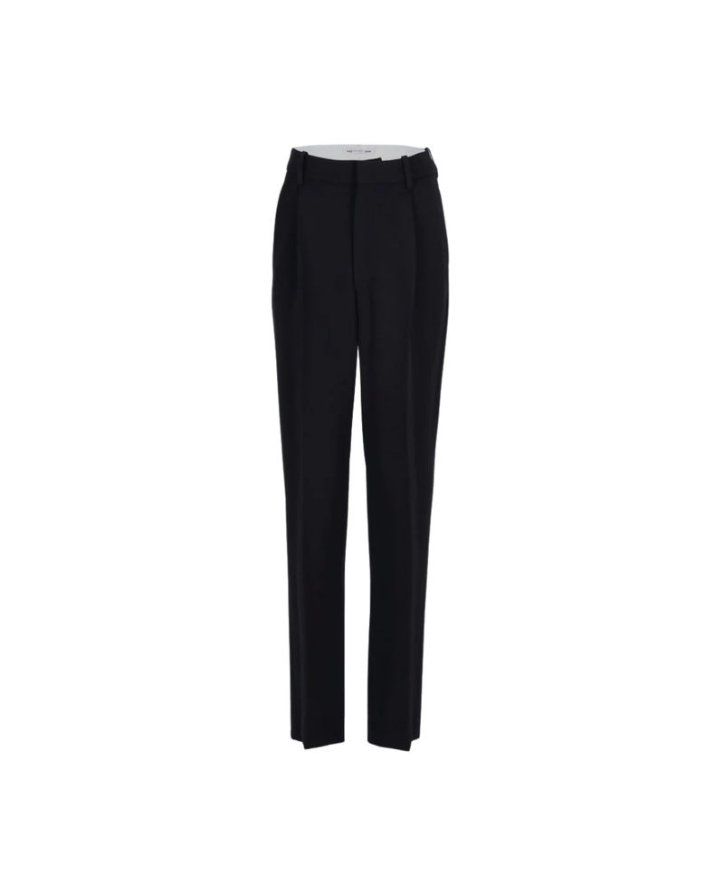 Drop-waist Straight Leg Trouser