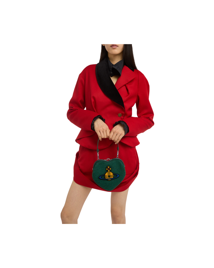 Belle Heart Frame Purse