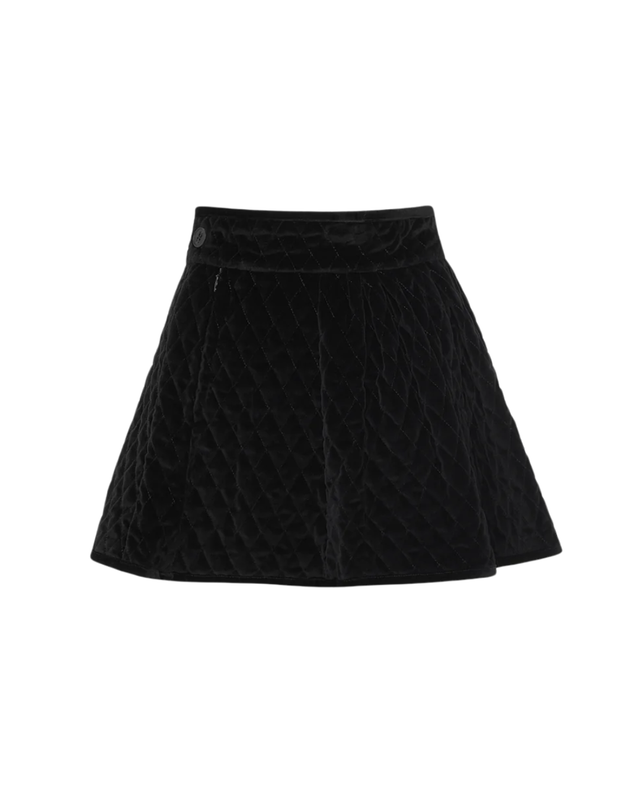 Quilted Mini Skirt