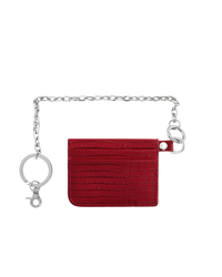 Flat Card Holder With Chain