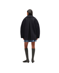 Oversized Midi Peacoat