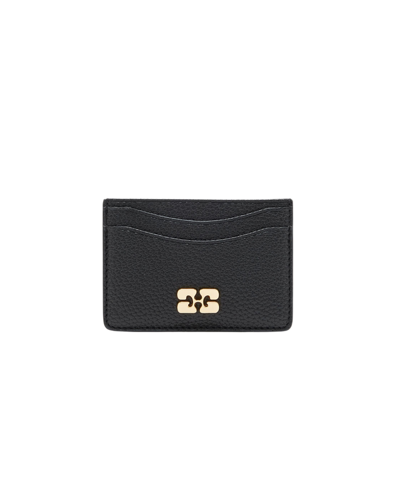 Card Holder in Grained Black