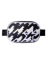 Houndstooth Star Belt Bag